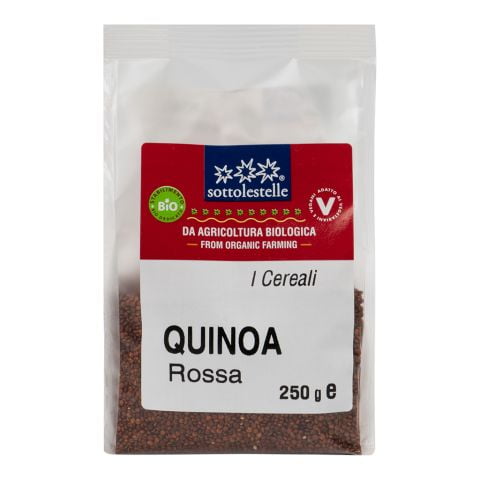 Hạt Diêm Mạch Quinoa Đỏ Hữu Cơ 250g Sottolestelle Organic Red Quinoa