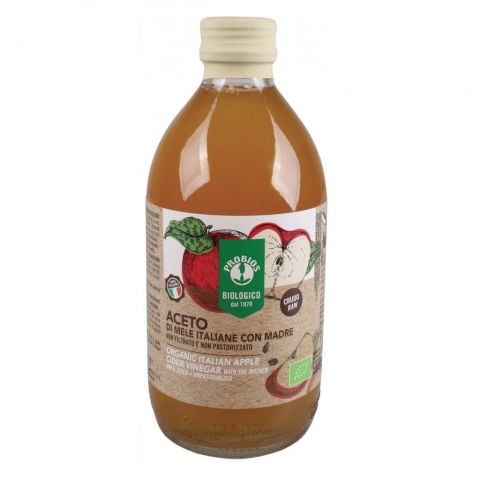 Giấm Táo Hữu Cơ Có Giấm Cái 500ml  ProBios Organic Italian Apple Cider Vinegar With The Mother