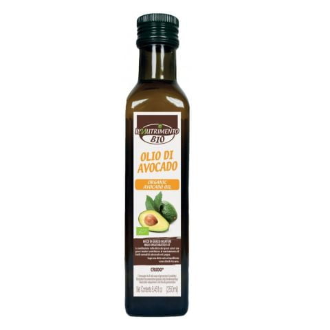 Dầu Qủa Bơ Hữu Cơ Ép Thô 250ml IL Nutrimento Organic Avocado Oil