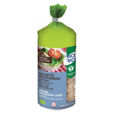 Bánh Gạo 5 Loại Hạt Dinh Dưỡng Hữu Cơ 100g ProBios Organic Rice Cakes MultiGrains