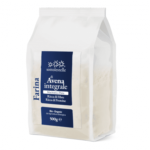 Bột Yến Mạch Nguyên Cám Hữu Cơ 500g Organic Whole Oat Flour
