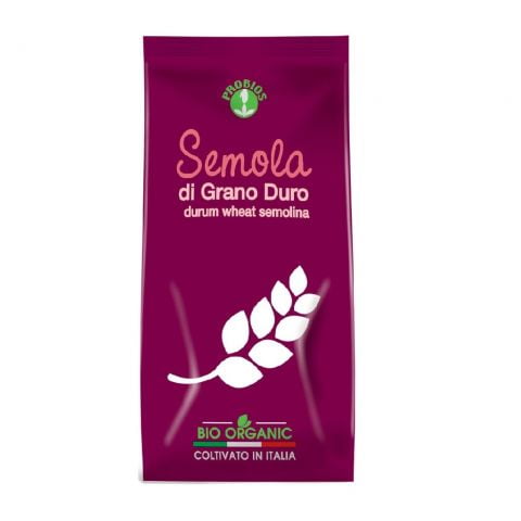 Bột Mì Semolina Hữu Cơ 1kg ProBios Organic Durum Wheat Semolina Flour