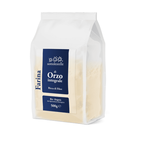 Bột Ý Dĩ Nguyên Cám Hữu Cơ 500g Sottolestelle Organic Whole Barley Flour
